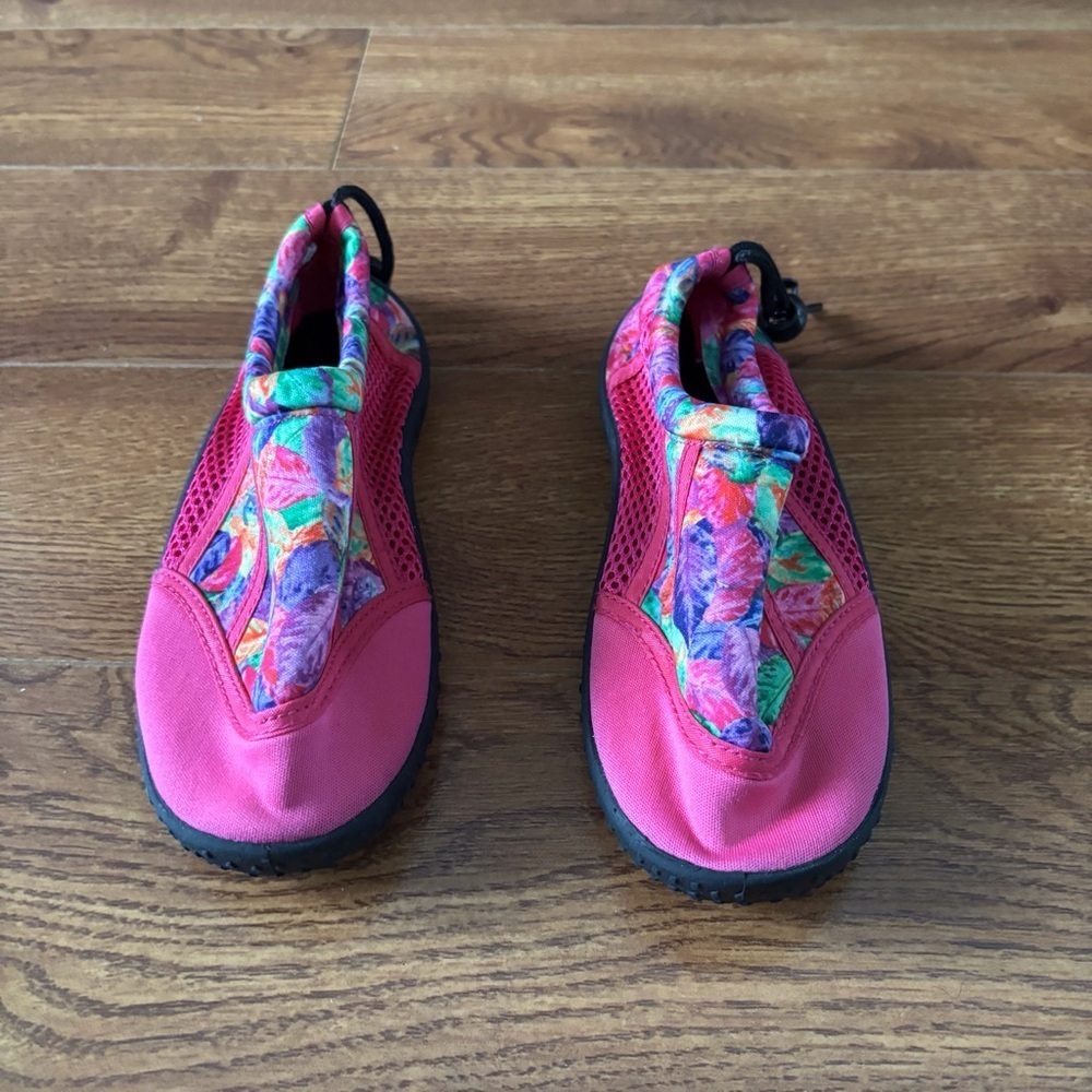 Pink Floral Active Water Shoes